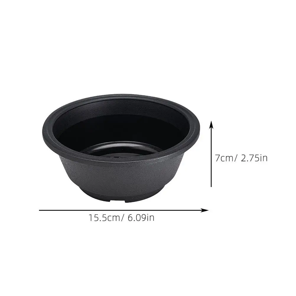 6 Pcs Succulent Combination Pot Vintage Indoor Flower Pots Plastic Planter Bonsai Bowls Plant Container Garden Supplies