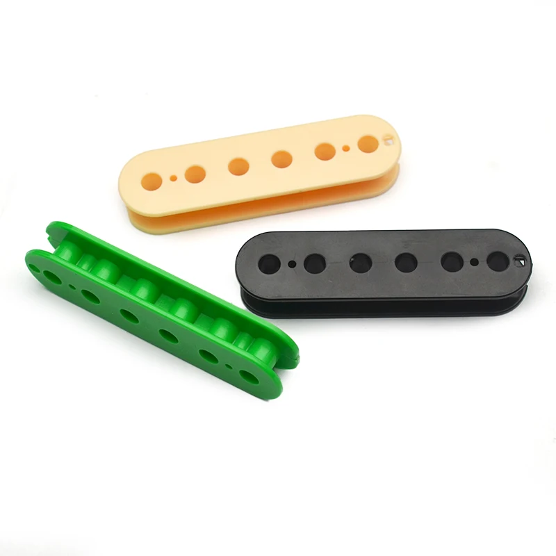 20Pcs 50/52mm Humbucker Slug Bobbin for Electric Guitar Double Coil Pickup Multi Color for choose