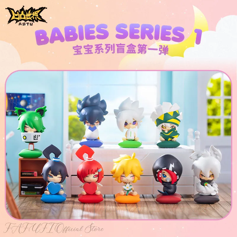 Concave and Convex World Peripheral Babies Series 1 Blind Box Mystery Box Toys Doll Cute Anime Figure Ornaments Gift Collection