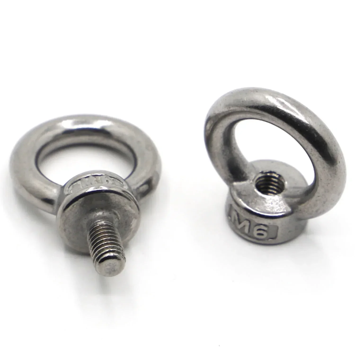 

304 Stainless Steel Lifting Eye Nuts/Screw Ring Eyebolt Ring Hooking Nut Screws M3 M4 M5 M6 M8 M10 M12