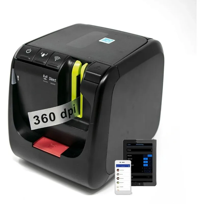 

Industrial Wireless Large Variety of Tape Types Maker - Desktop Label Printer Compatible