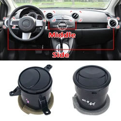 Car Air Conditioning Vents Dashboard Central Air Conditioning Vent  For Mazda 2 2007-2012 Air Outlet Car Accessorie
