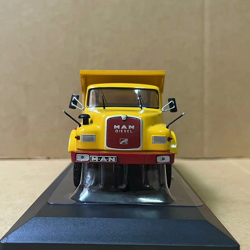 IXO 1:43 Scale MAN Heavy Truck Trailer Dump Truck Simulation Alloy Car Model Diecast Vehicle Collectible Souvenir Toys