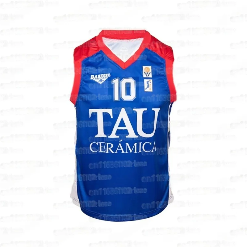 Baskonia SCOLA Retro Classic TAU 2026-27 New Basketball Shirt Tank Top 25 A Ñ Os 1 ª 3D Printed ACB Spanish Fan Family Top
