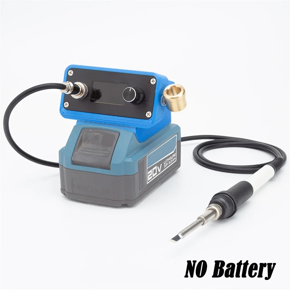 

OLED T12 Cordless Soldering Iron Station For Hercules 18V Lithium Battery Electric Welding iron Solder DIY (NO Battery)