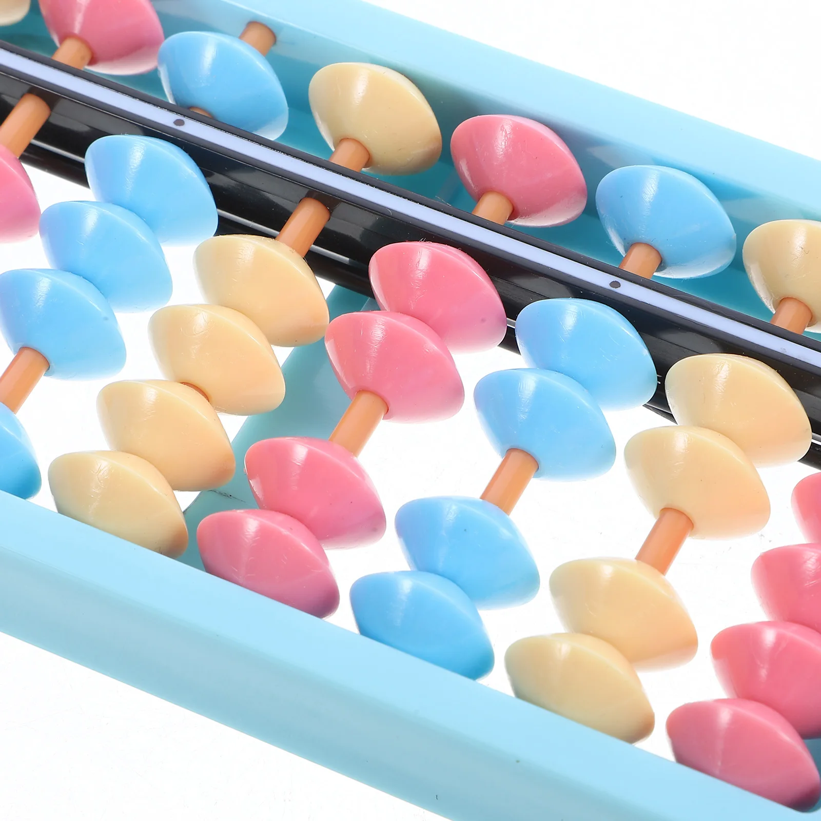 어린이 주판 17 자리 막대 빈티지 수학 도구 플라스틱 교육 계산 장난감 산술 구슬 카운터 어린이 학습