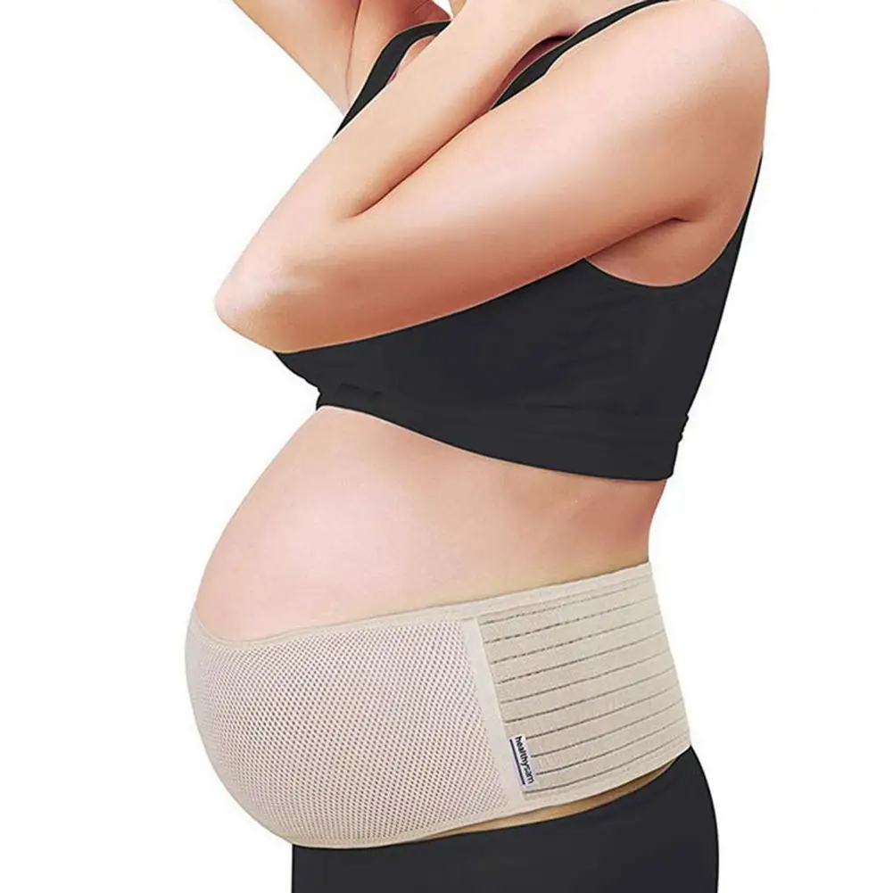 Flexible  Effective Pregnancy Antenatal Bandage Reusable Belly Band Ergonomic   for Postpartum