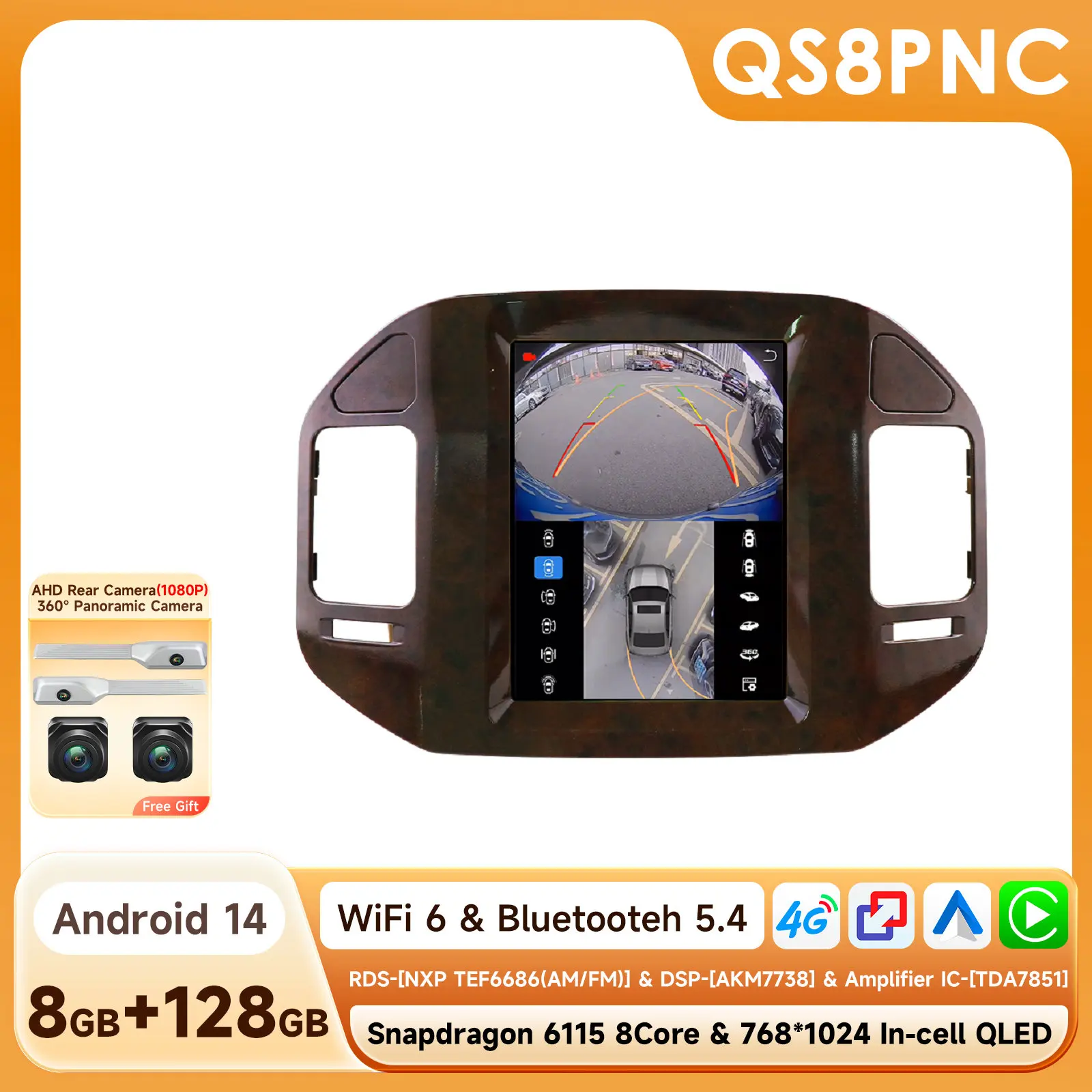 Hizpo 9.7 inch Carplay GPS Navigatie voor Mitsubishi Pajero V60 68 V73 1999 - 2006 autoradio multimediaspeler 4G WIFI 2 Din RDS DSP