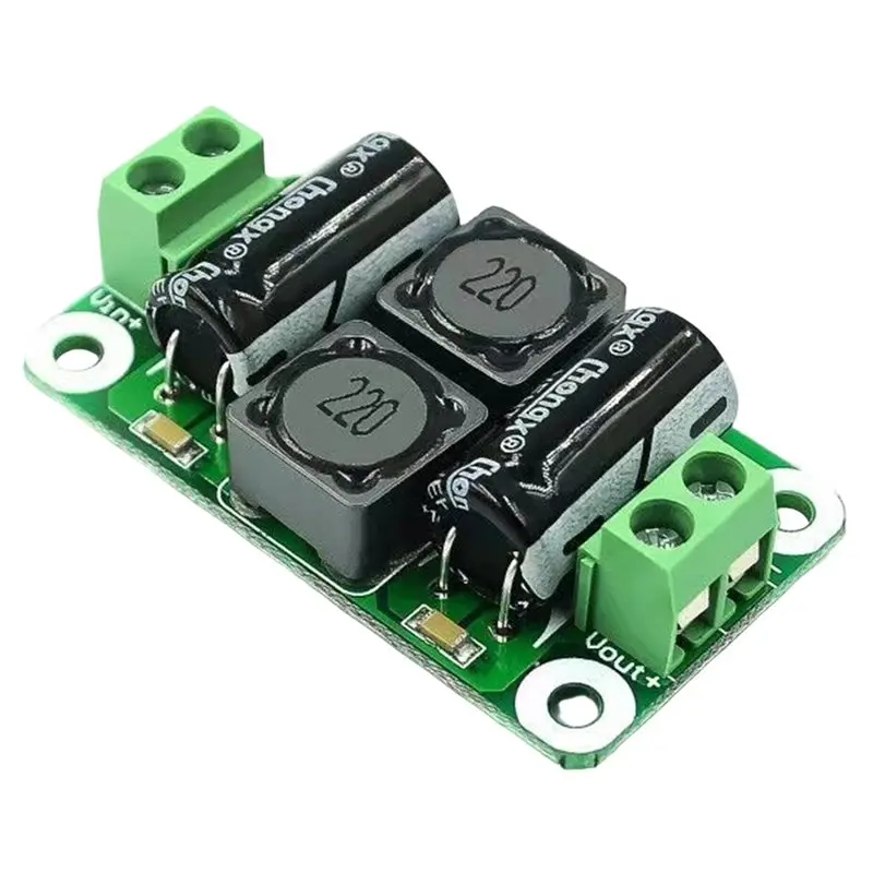 ELECT-Class D Power Amplifier Interference Suppression Board 3Pcs 0-50V 4A DC Power Supply Filter Board Car EMI Control Panel