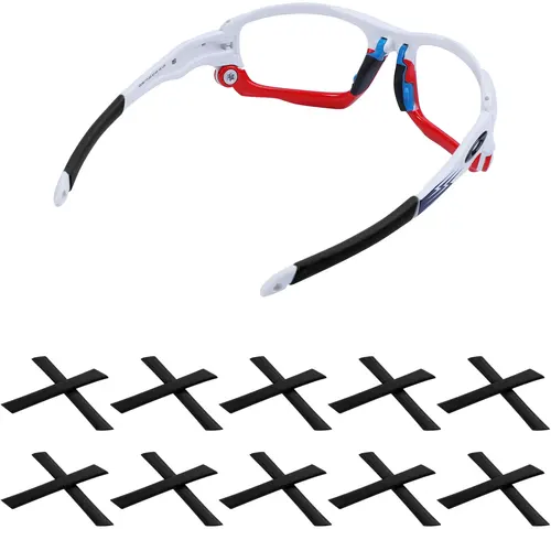 E.O.S-Calcetines de repuesto de goma de silicona para chaqueta de carreras OAKLEY, 62mm, chaqueta de carreras, ajuste asiático, opciones de 62mm