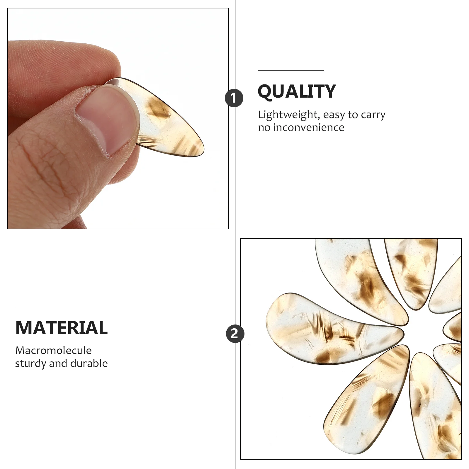 

8pcs Guzheng Finger Picks Lightweight Smooth Design For Injury Protection Ideal For Beginners Practice Guzheng Accessories