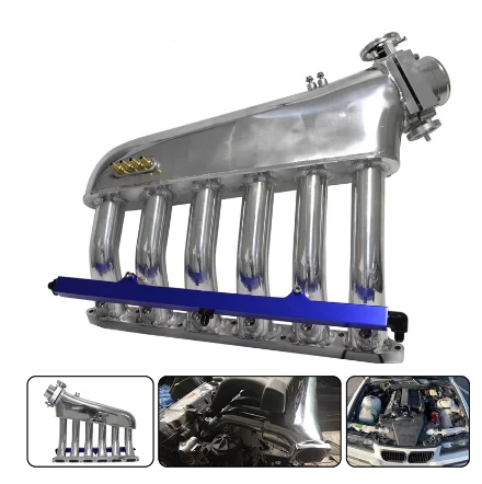 Intake Manifold w/Throttle body Fuel Rail Kit Fits For  E36 E46 M50 M52 M54 325i 328i 323i M3 Z3 E39 528i