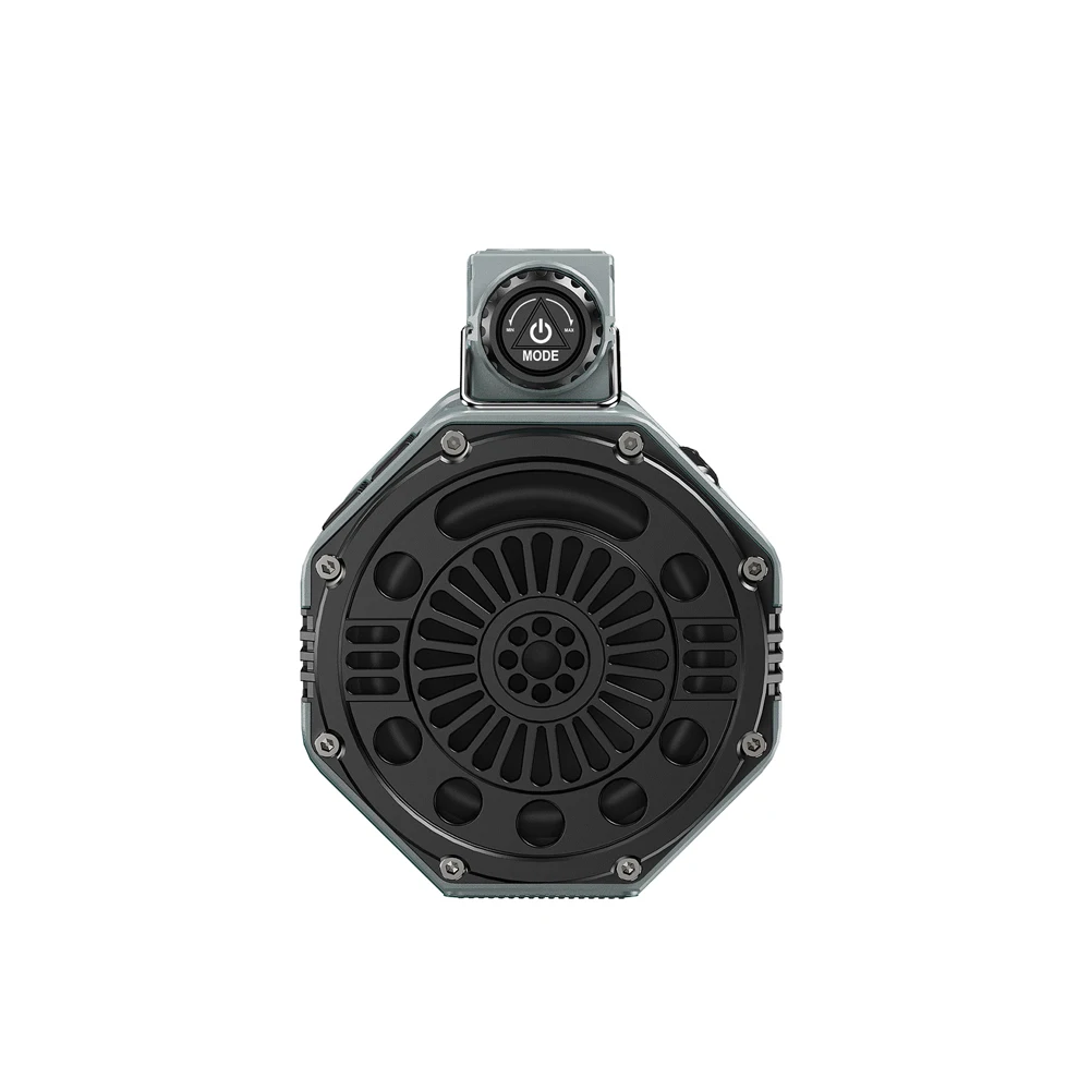 راديو كرنك اليد في حالات الطوارئ مع إنذار SOS ومصباح LED ومكبر صوت BT وراديو محمول يعمل بالطاقة الشمسية لحالات الطوارئ الداخلية والخارجية #6