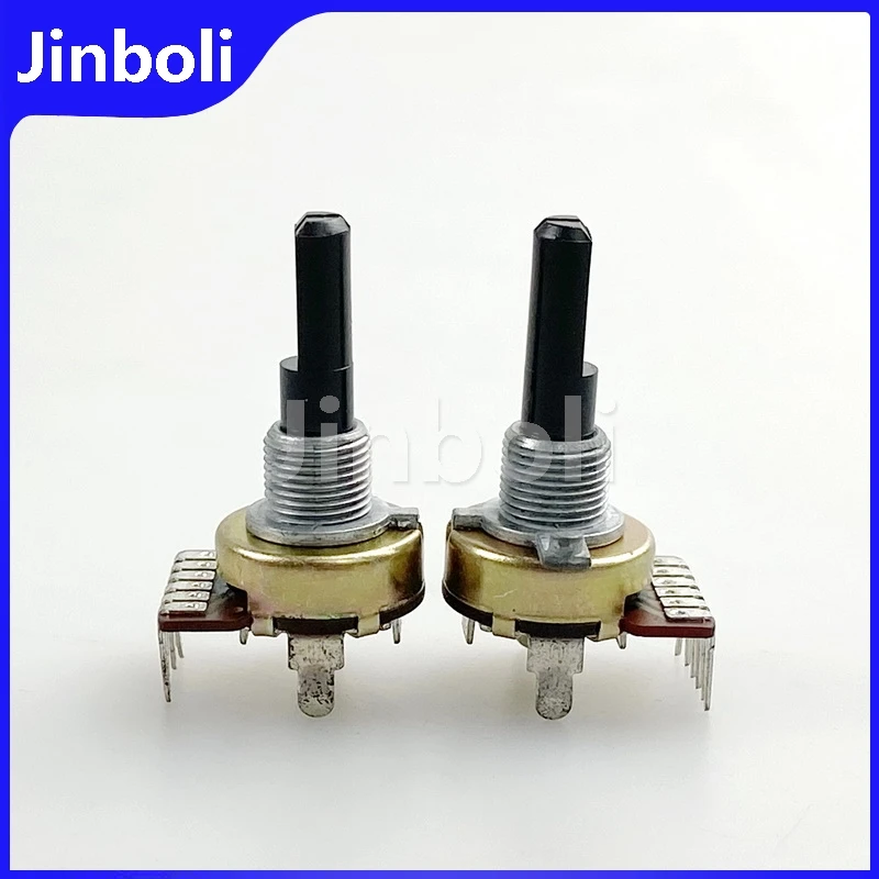 2PCS R161 Type Single Row 6Pins B100K Speaker Audio Car Amplifier High And Low Volume Double Potentiometer