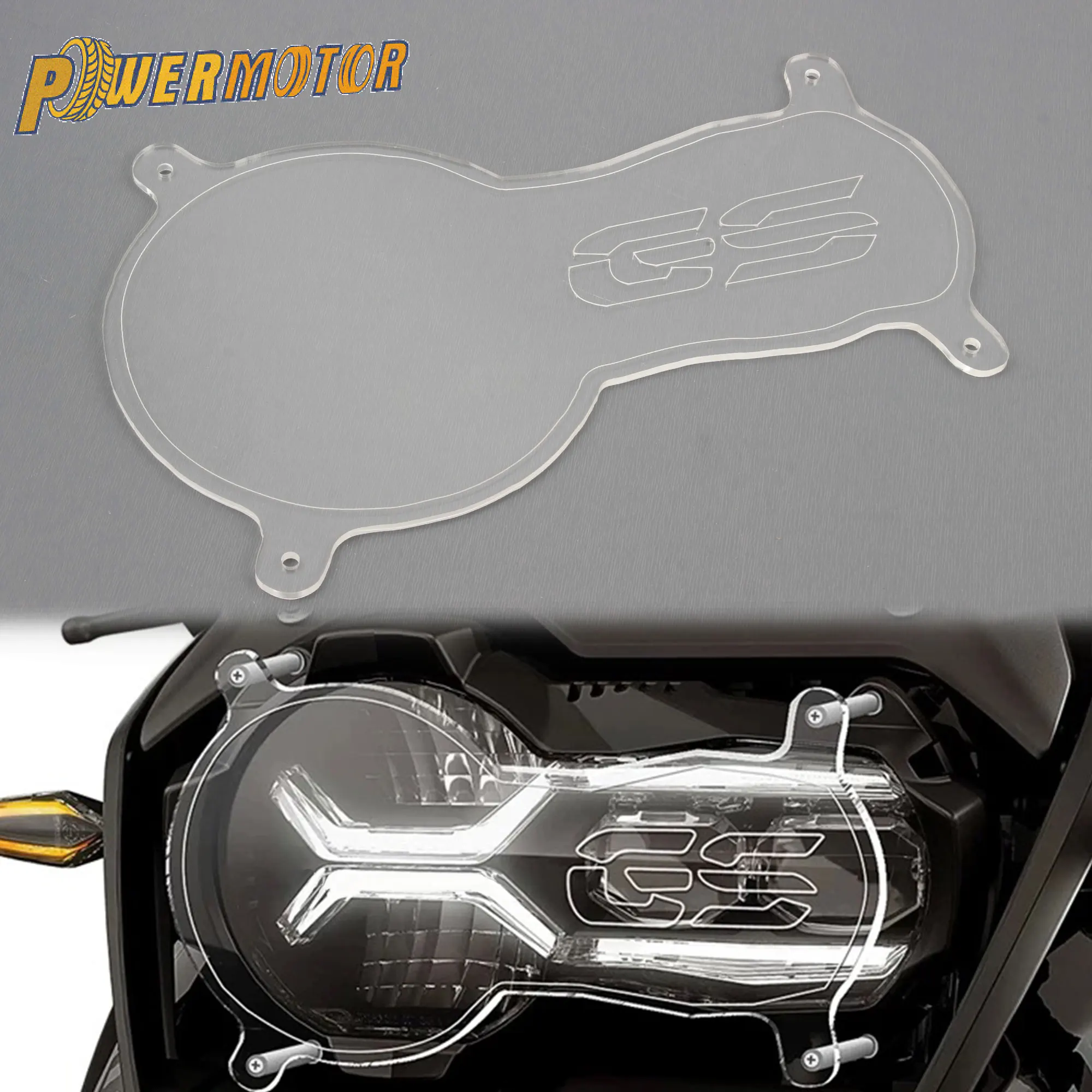 

Motorcycle Headlight Cover Made Acrylic material For BMW R1200GS R1250GS R 1250 GS LC Adventure 2013 - 2023 Accessories