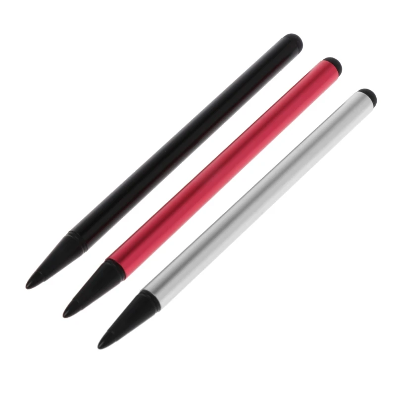 Capacitive Stylus & Resistive Hard Tip Stylus Combination with Rubber for Touch Screen Pen for  Smartphones Tablets - Image 4