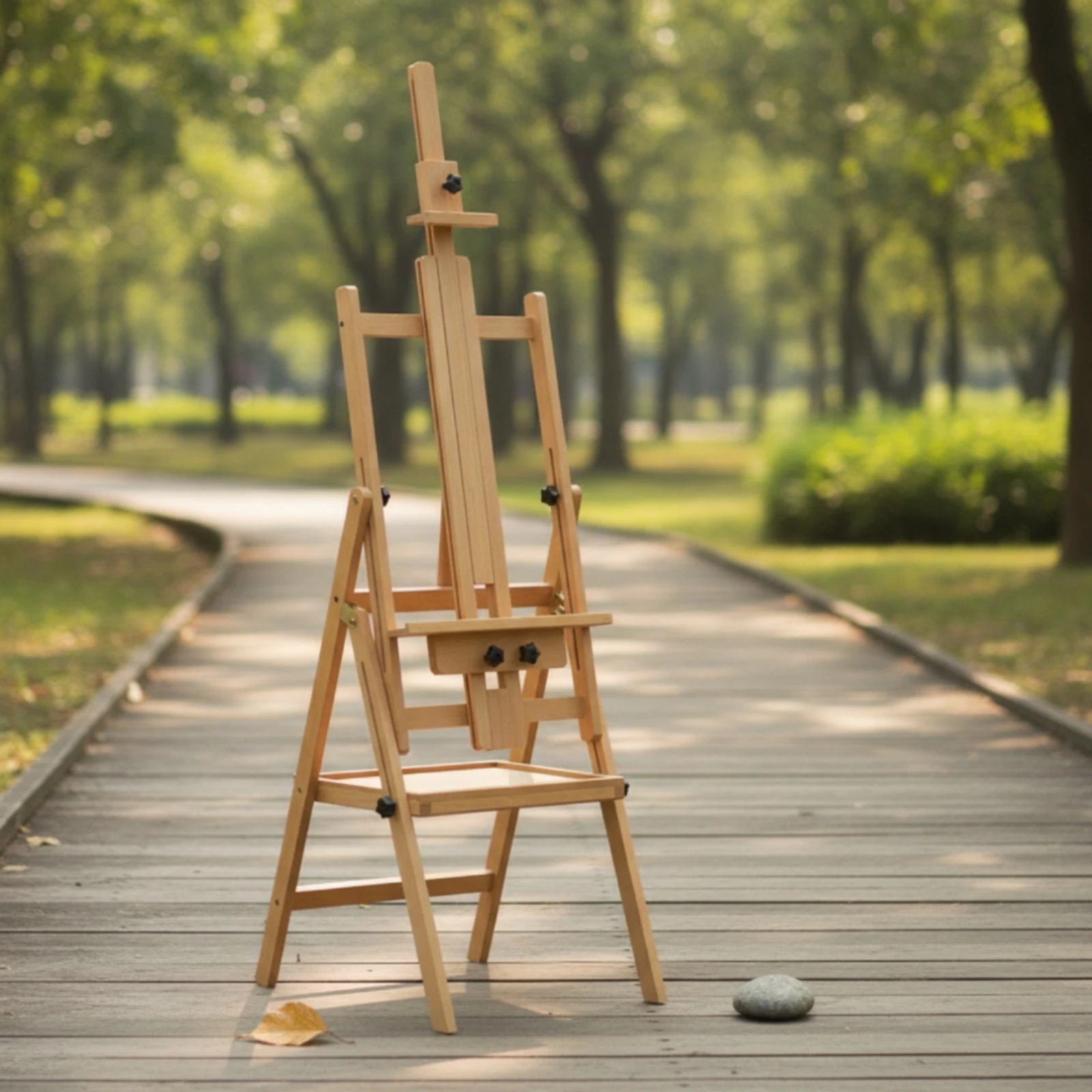 Adjustable Art Easel Portable Foldable Easel Sturdy Upright for Artists, Home, Classroom view 5