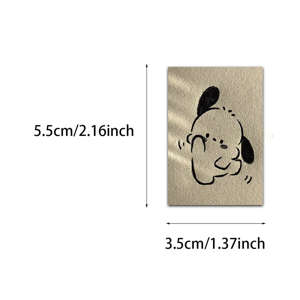 64 قطعة Q-نسخة رسم بسيط ملصقات الكتابة على الجدران الإبداعية سجل القصاصات الهاتف الغيتار سكيت دراجة جدار سطح المكتب الديكور