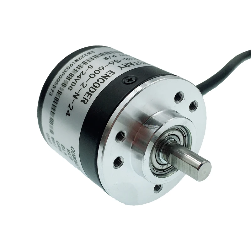 E38 Incremental Optical Rotary Encoder 5-24V DC 360P/R 400P/R 600P/R AB Two Phases 6mm Shaft outputing NPN or Voltage