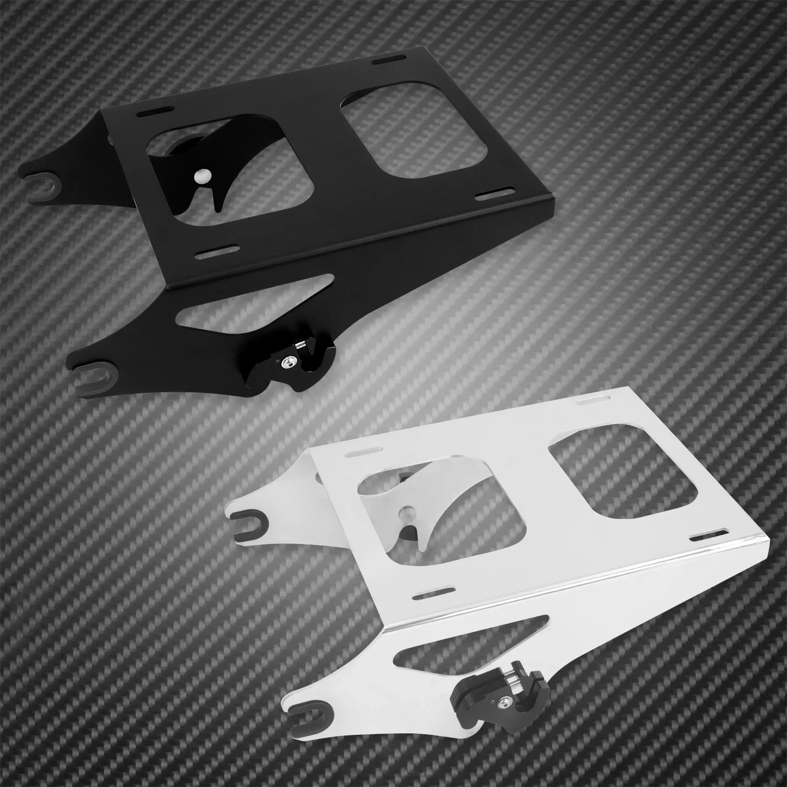 Motorcycle Luggage Rack Detachable Tour Pack Rack Mounting Brackets For Harley Touring Road Electra Street Glide FLHT FLHX 14-Up