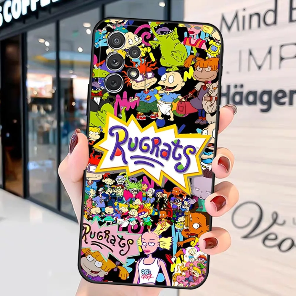 Cartoon Rugrat Funny Phone Case For Samsung Galaxy A31 A33 A52 A13 A02 S20 S23 S22 S21 A53 M54 Note 20 Back Cover