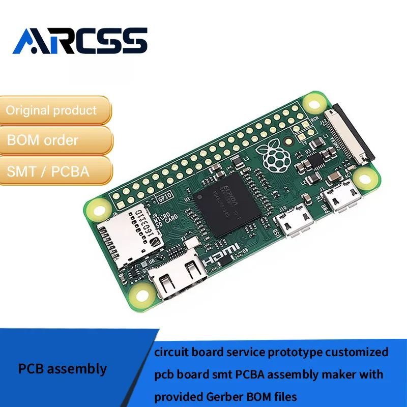 

Прототип обслуживания печатных плат, индивидуальная печатная плата smt PCBA, сборочный аппарат с предоставлением файлов Gerber BOM