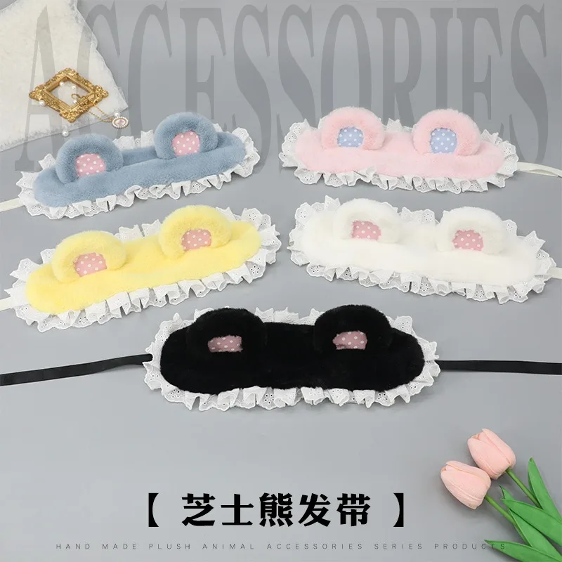 1PC Kawaii Kat Oren Hoofdband Kant Boog Hoofd Wrap Lolita Bruiloft Cosplay Meid Hoofdtooi Vrouwen Meisjes Anime Haaraccessoires