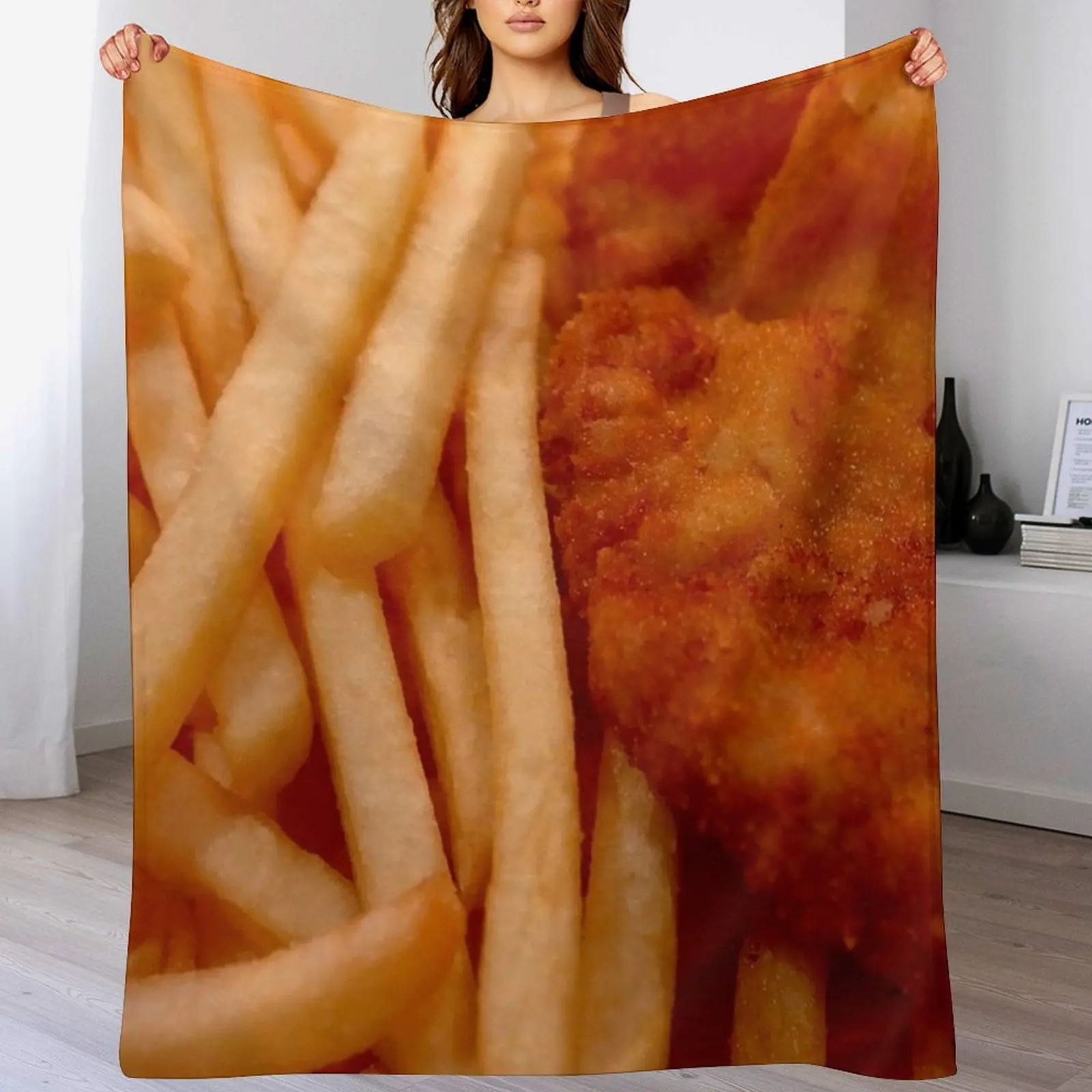 Wiener Schnitzel Throw Blanket Decoratives Designers Blankets For Bed Soft Big Blankets