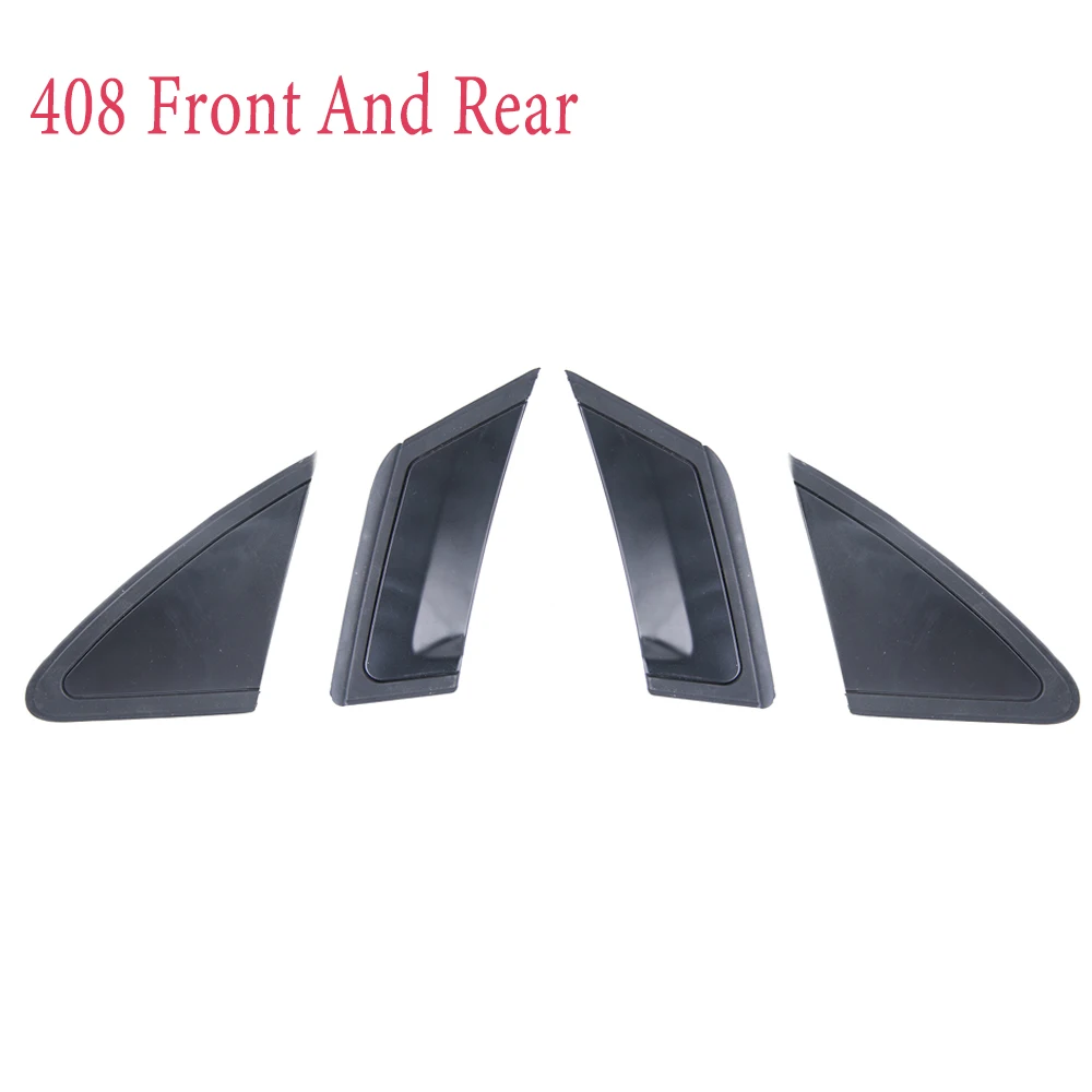 Front Triangular Glass Decorative Board Flow Sink Cover Angle Bracket  For Peugeot 308 2010-2015 For Peugeot 408 2010-2013