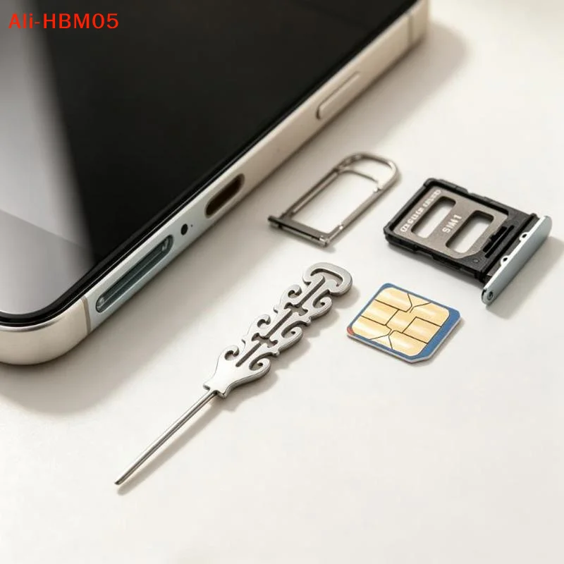 (HB05)2/5/10PCS SIM Card Removal Tool Set, Engraved Stainless Steel SIM Ejector Pins , Universal SIM Card Pin