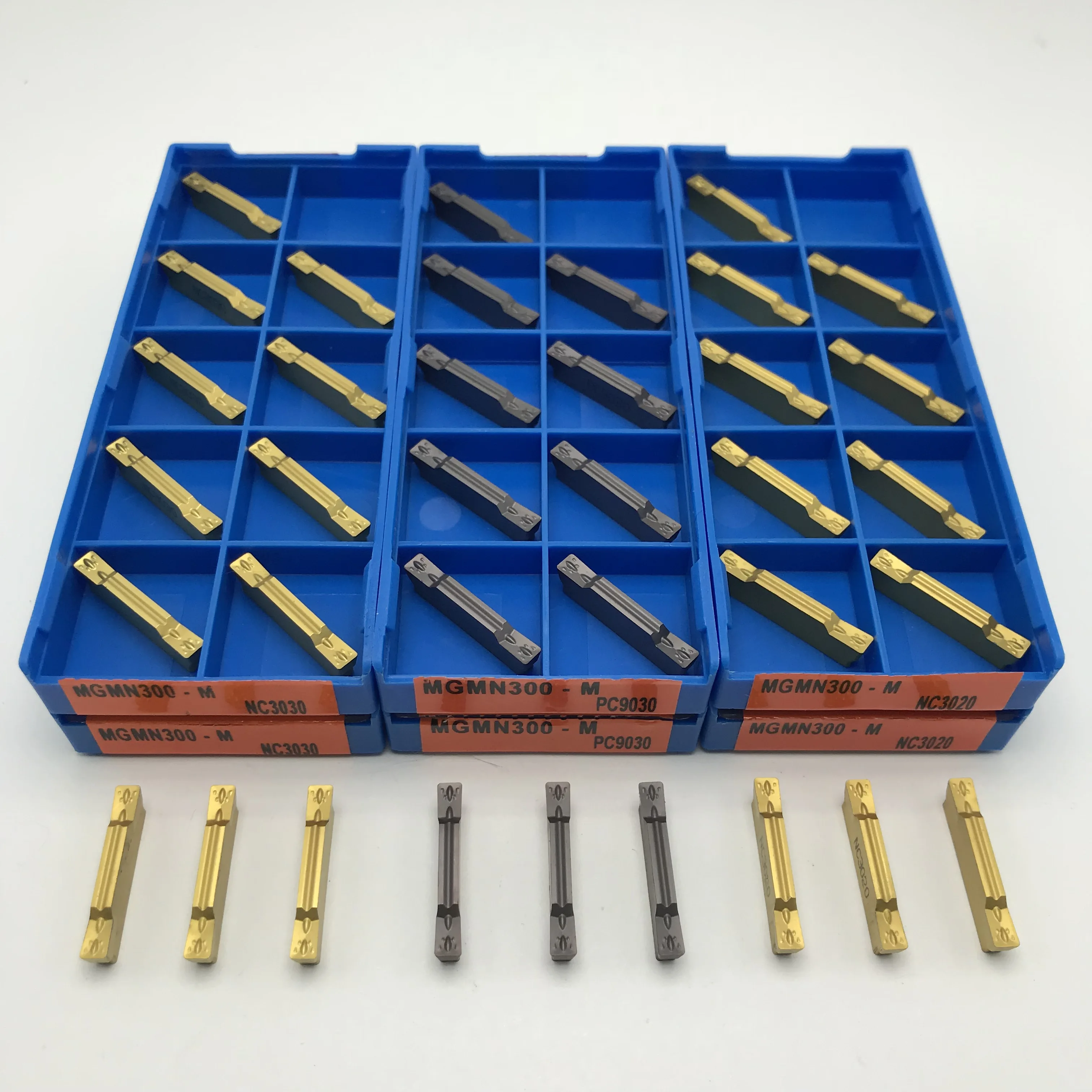 Imagem -04 - Cnc Slotted Cutting Carbide Blade Lathe Tool Corte e Slotting Lathe Tool Mgmn150 Mgmn200 Mgmn300 Mgmn400