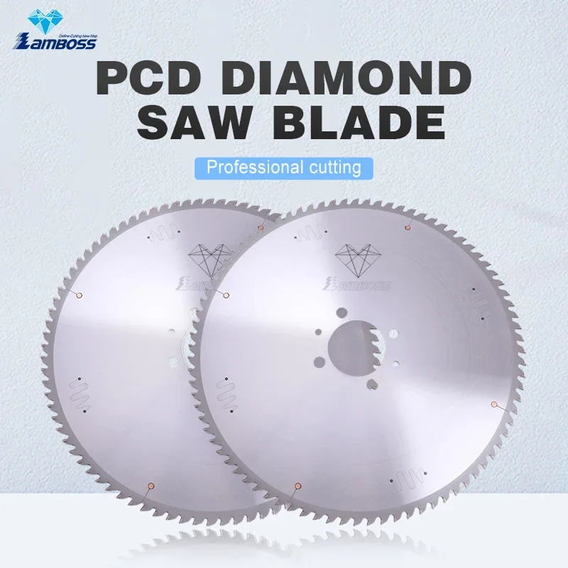 Lamboss Factory Direct PCD Circular Saw Blade for Wood Cutting Diamond Saw Blade Top Quality