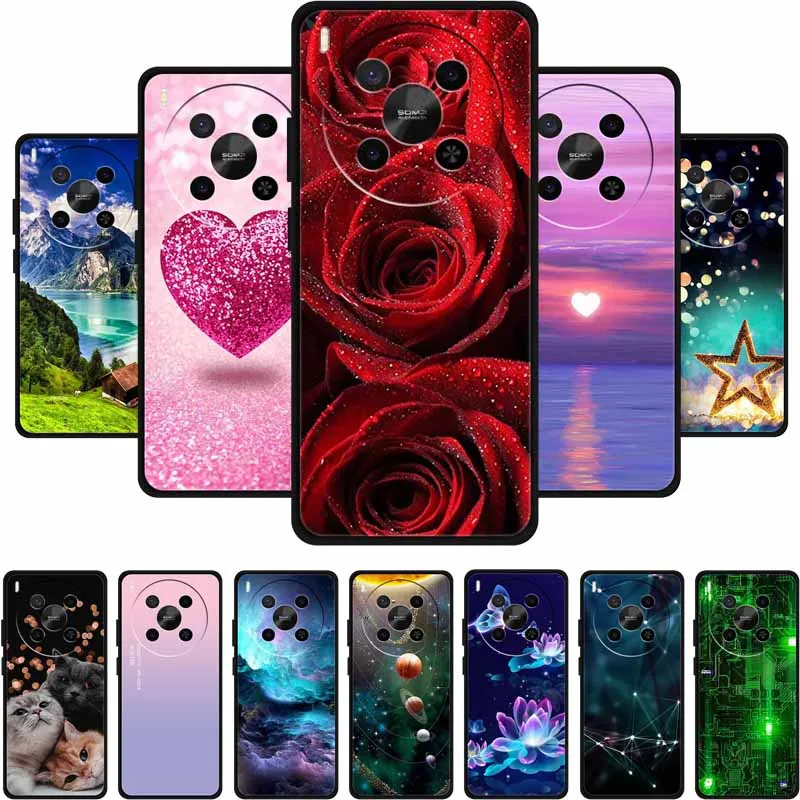 Funda de teléfono para ZTE Blade V70 Max, Funda trasera V 70 Max, Funda suave de silicona negra a prueba de golpes para ZTE Nubia V70 Max