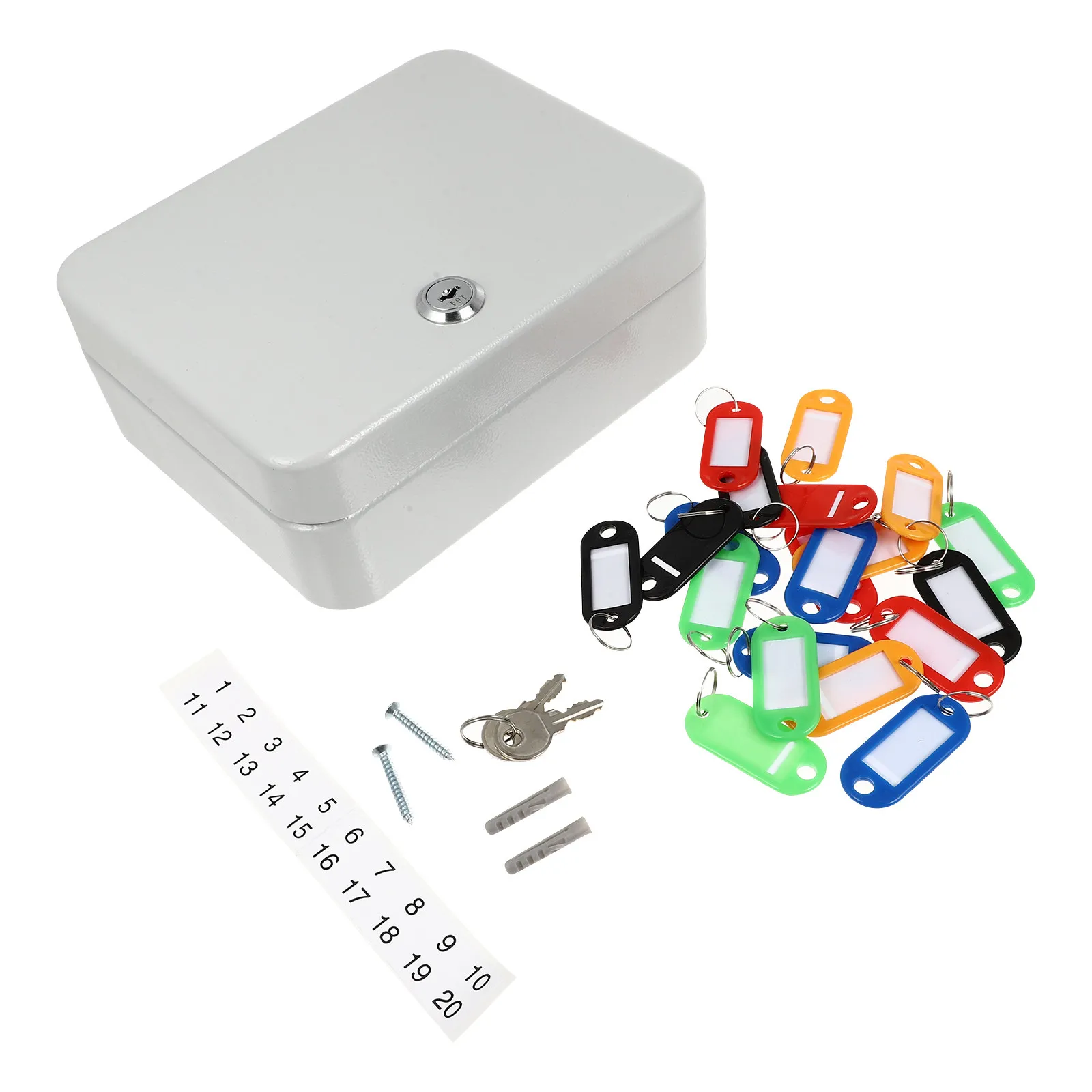 boite-a-cles-murale-en-acier-armoire-de-securite-compacte-boite-de-rangement-multi-emplacements-pour-cles-pour-gestionnaires-de-proprietes-et-concessionnaires-automobiles