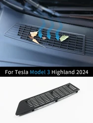 For Tesla Model 3 Highland 2024 Conditioning Air Intake Cabin Filter inlet Vent Protective Cover modification Accessories