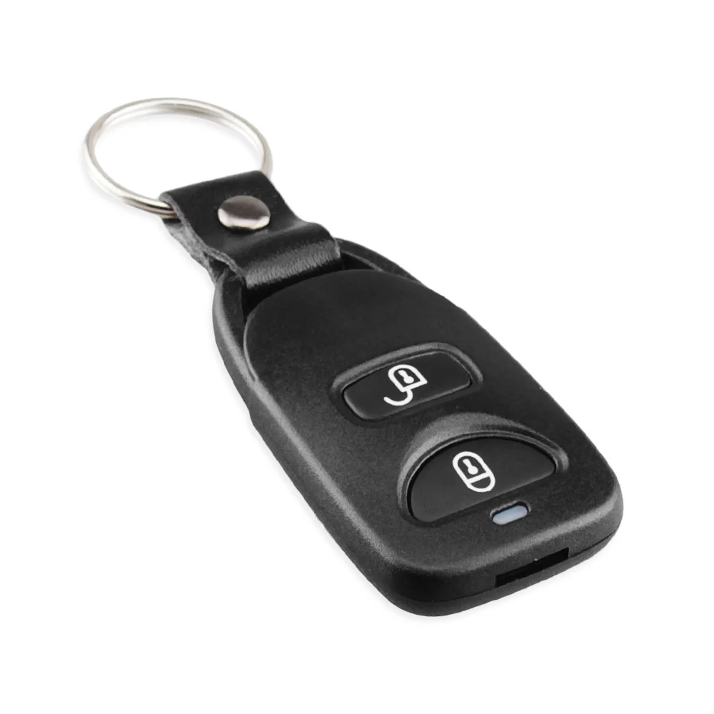 KEYYOU obudowa pilota bez kluczyka Fob 2 + 1 przycisk do Hyundai Tucson Elantra 3 przyciski