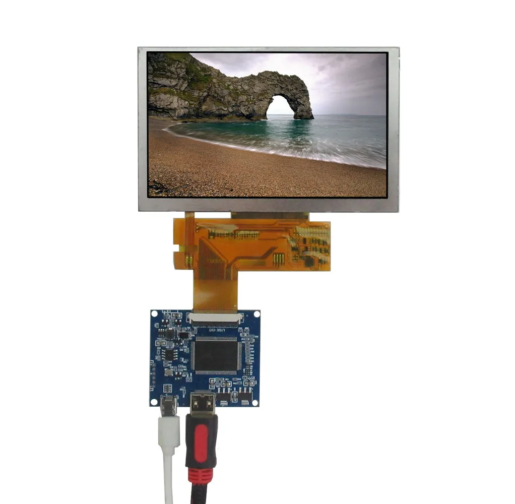 5 Inch 800*480 Multipurpose LCD Screen Display Controller Control Driver Board Mini HDMI-Compatible