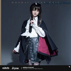 Kafka Cloak MiHoYo Official Original Honkai Star Rail Coat Kafka Theme Impression Series Cloak Doujin Cosplay Black Cloak Gifts