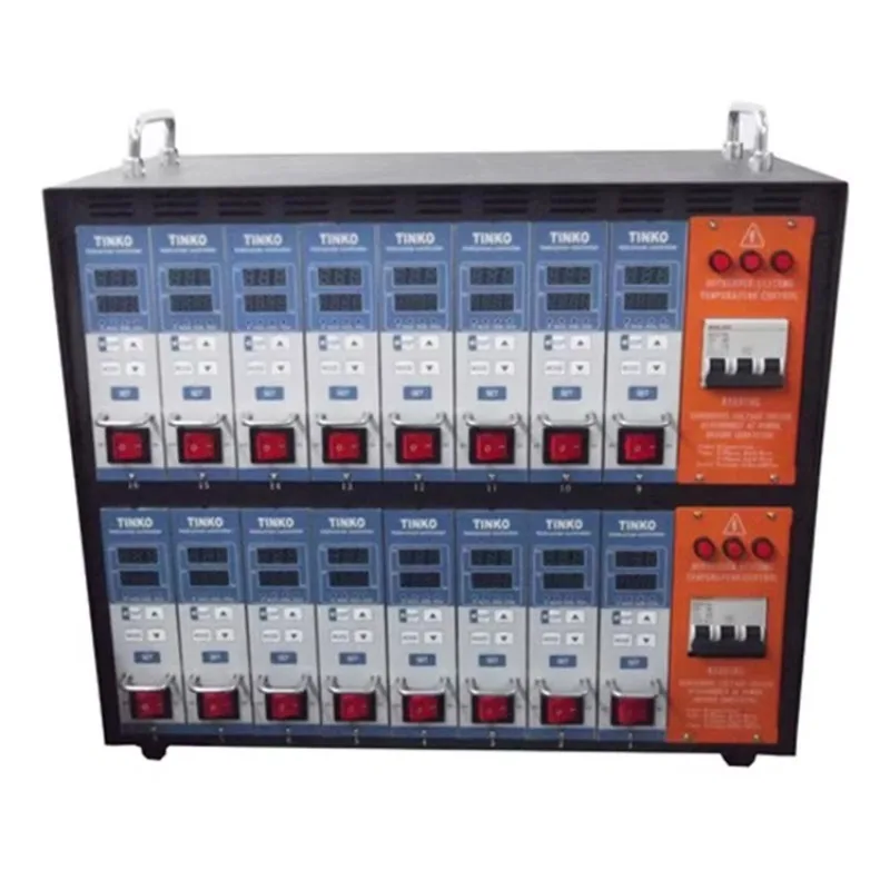 16 Point TINKO PID Hot Runner System Temperature Controllers for Plastic Injection Moulding