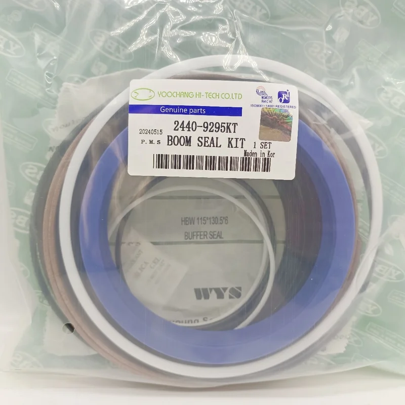 

Excavator Oil Seal SOLAR400LC-V S400LC Boom Cylinder Seal Kit 2440-9295KT 401107-00272A
