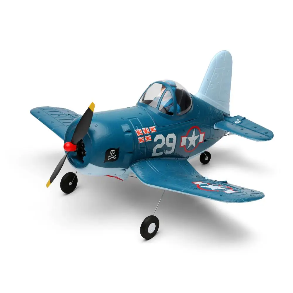 XK A500 Cartoon F4U 350mm Wingspan 2.4GHz 4CH 6-Axis Gyro 3D/6G Switchable EPP RC Airplane RTF for Beginner