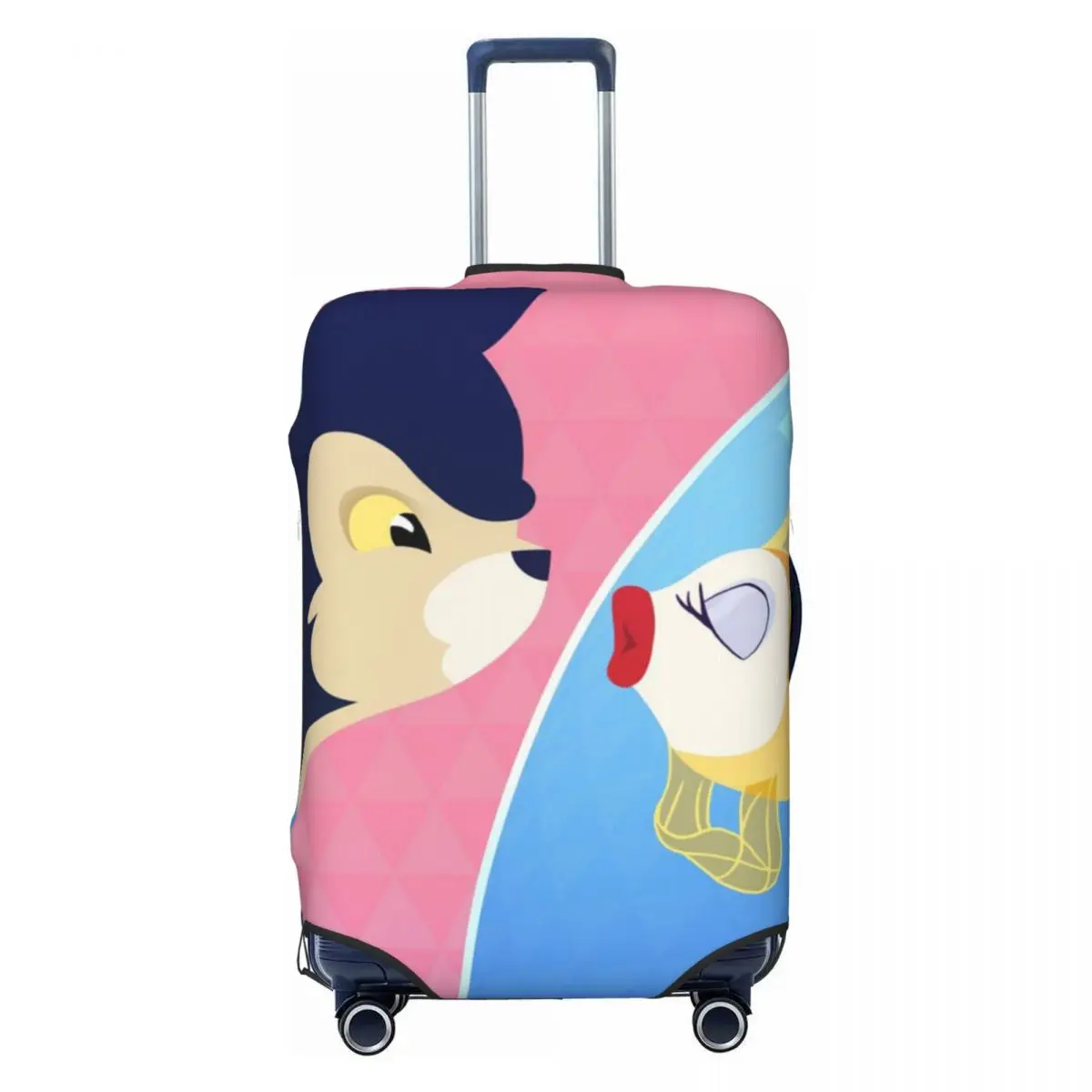 

Защитный чехол для чемодана с мультяшным персонажем Пиноккио, модный дорожный чехол для чемоданов 18-32 дюймов