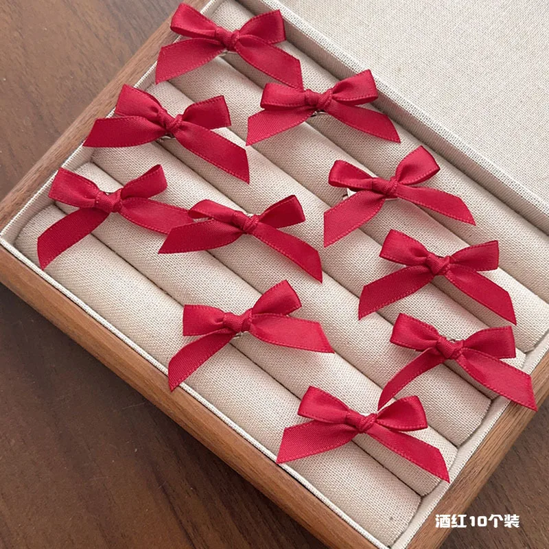 

10 шт./компл. женские аксессуары для волос красочные ленты банты заколки для волос модные милые милые ремни для волос