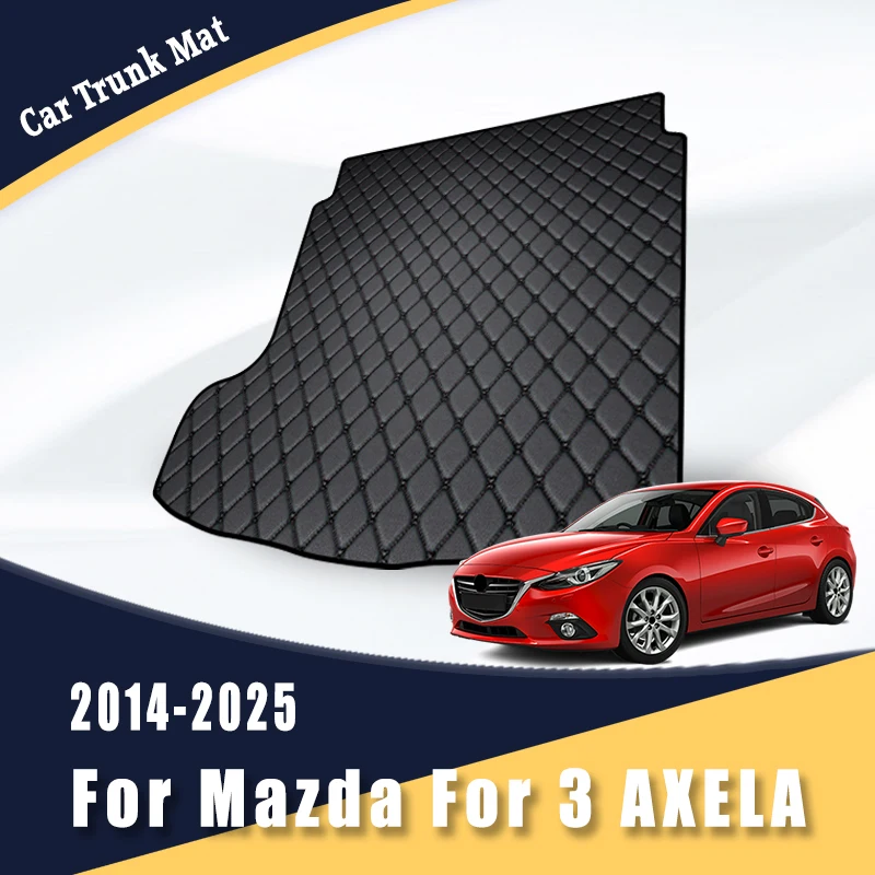 

Trunk Carpets Car Mats For Mazda 3 AXELA 2025 2024 2023 2022 2021 2020 2019 2018 2017 2016 2015 2014 Rugs Auto Accessories Cover