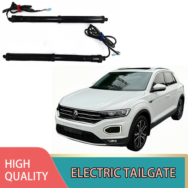 

Electric tailgate modification for Volkswagen T-Roc, including an automatic lift and drive kit for the trunk