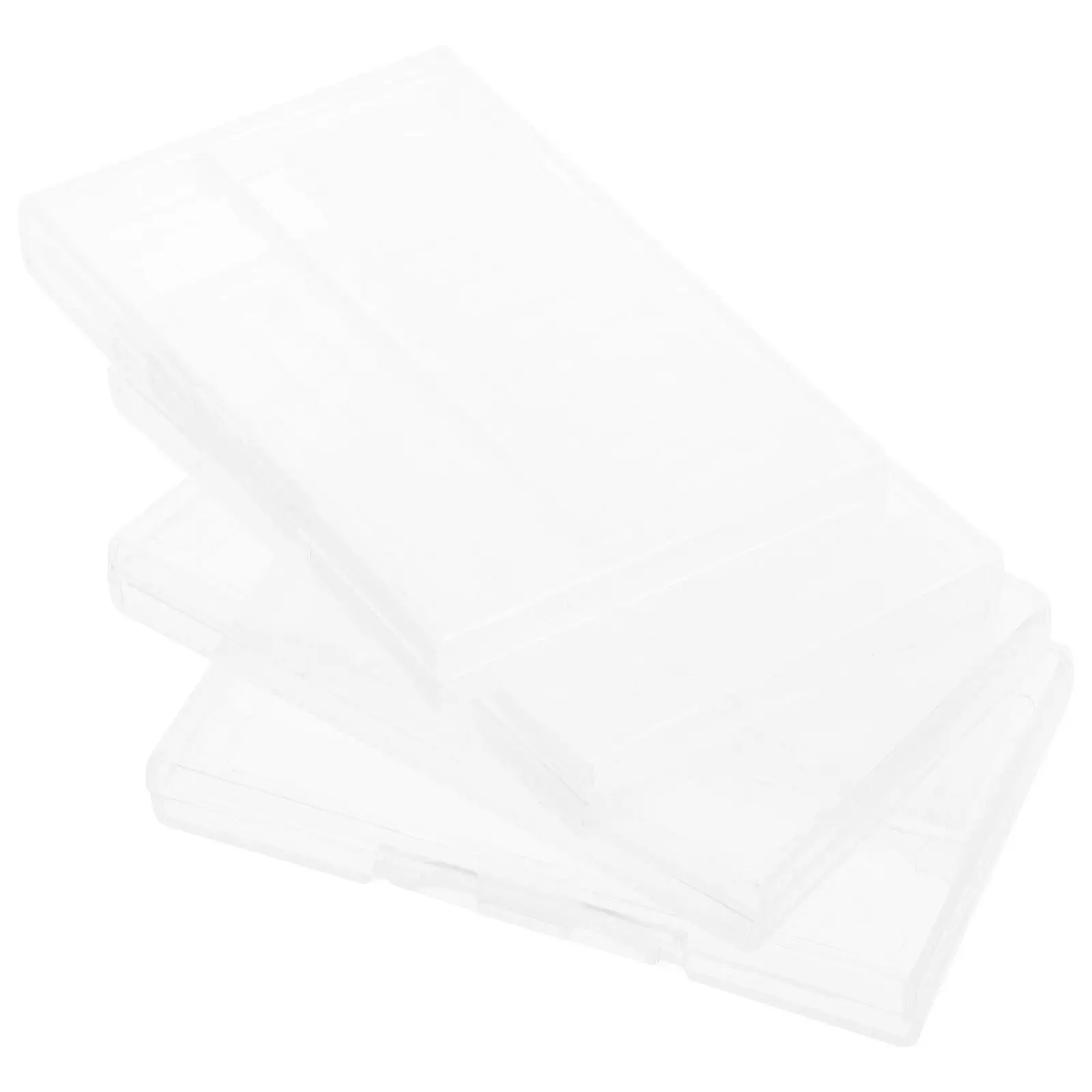 

4Pcs Nail Bit Holder Organizer Nail Drill Bits Storage Box Plastic Case Manicure Tool Storage Neat Desktop Display