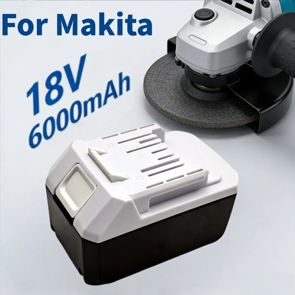 

Новый литиевый аккумулятор 18В 6000/10000 мАч BL1813G для электроинструментов Makita 18В, совместимый с BL1815G, BL1820G, BL1825G.