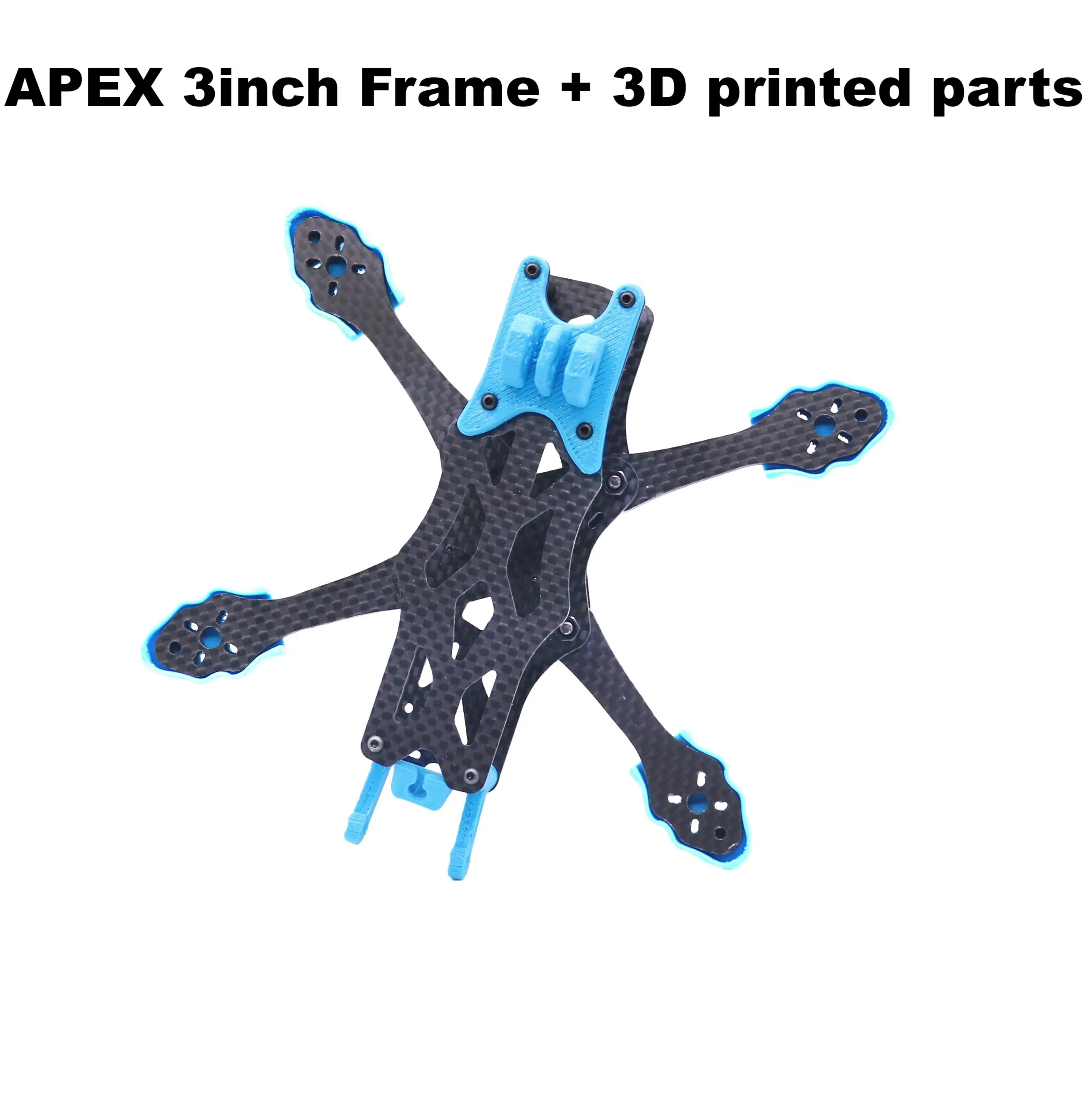 FPV APEX Mini 3 بوصة 150 مم طقم إطارات من ألياف الكربون مع أذرع بسمك 4 مم لطائرات السباق بدون طيار FPV Freestyle RC Quadcopters #1