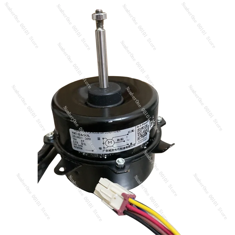 Suitable for air conditioner, outdoor unit, fan, motor, motor YKT-32-6-203L, YDK-32A-6