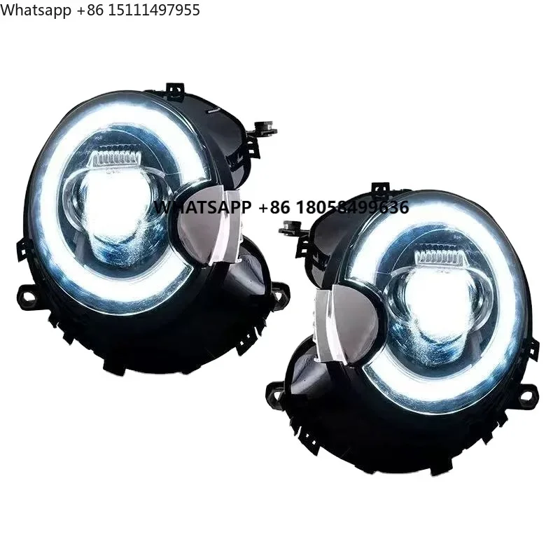 Vland 2007-2013 for  Mini Cooper S LED Headlights Assembly Plug Play Auto Lighting with Blue 6000k Color